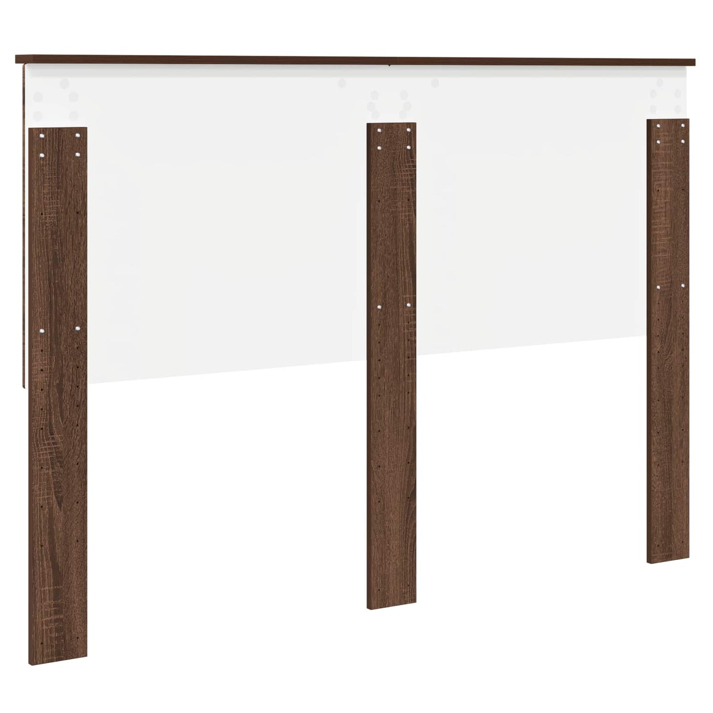 vidaXL Headboard with Headboard Brown Oak 140 cm Engineered wood