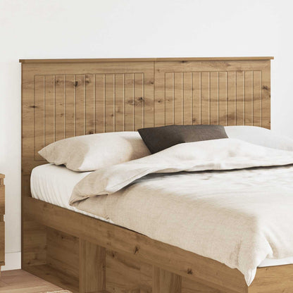vidaXL Headboard Artisan Oak Engineered wood
