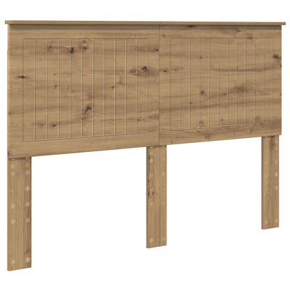 vidaXL Headboard Artisan Oak Engineered wood