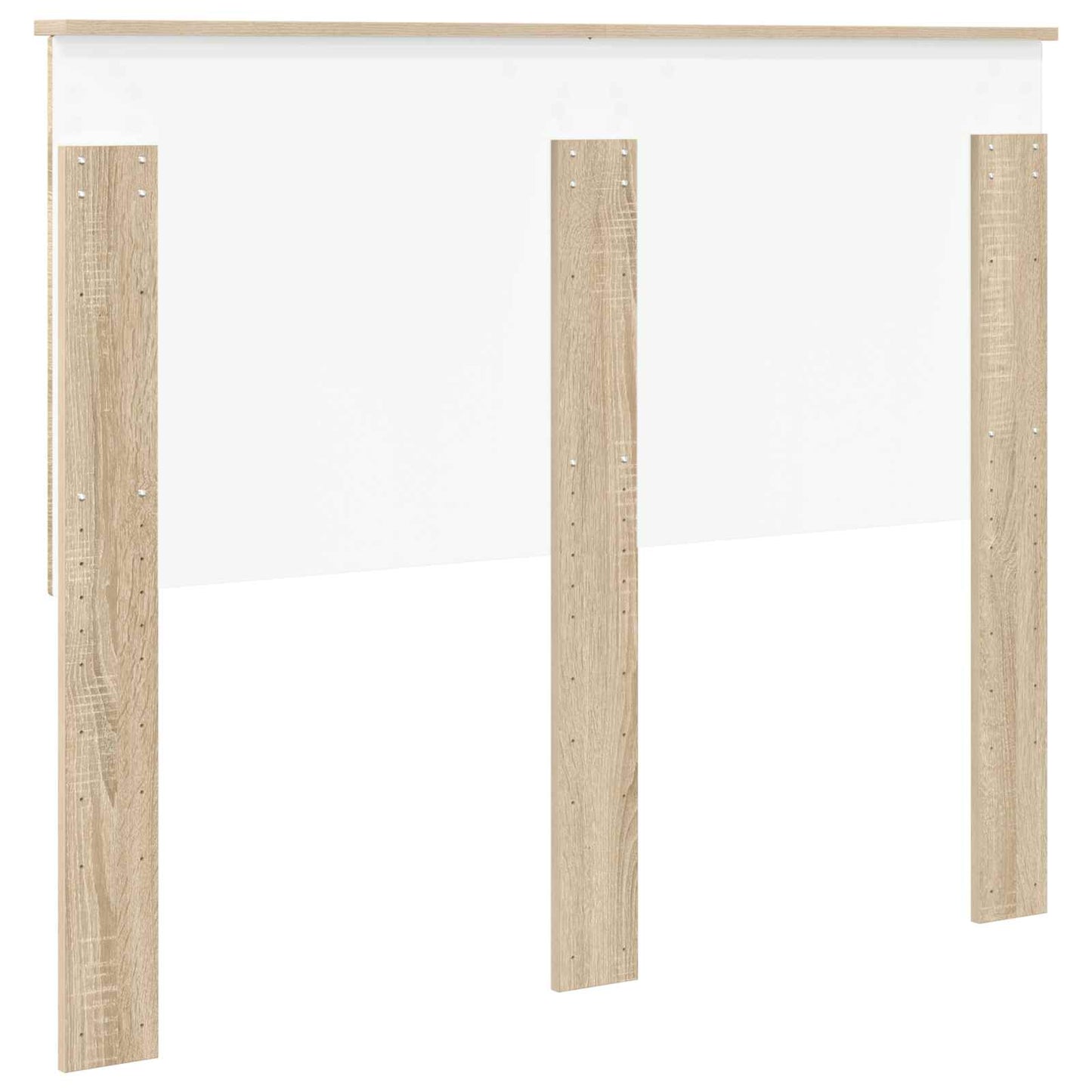 vidaXL Headboard with Headboard Sonoma Oak 135 cm Engineered wood