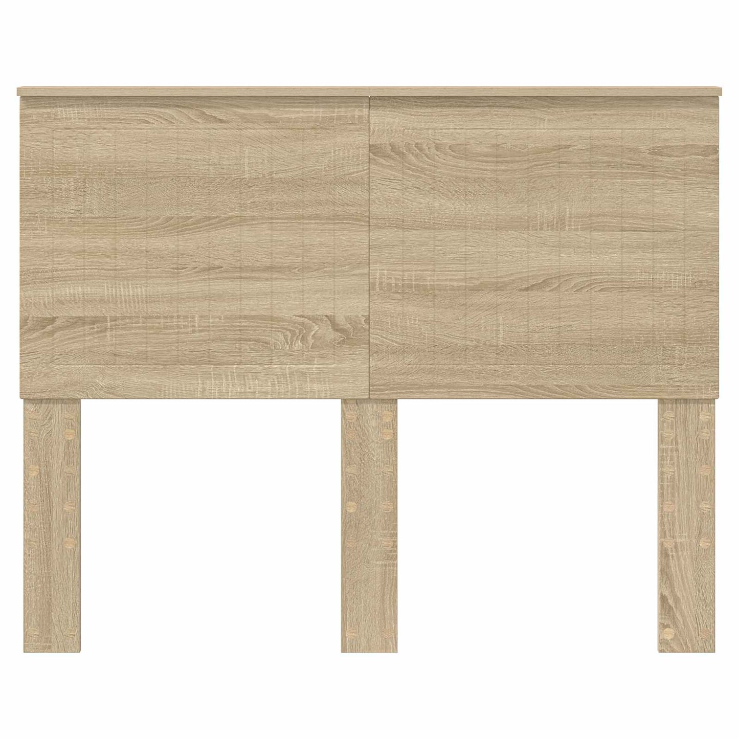 vidaXL Headboard with Headboard Sonoma Oak 135 cm Engineered wood