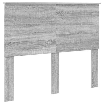 vidaXL Headboard with Headboard Grey Sonoma 135 cm Engineered wood