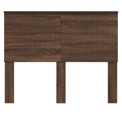 vidaXL Headboard with Headboard Brown Oak 135 cm Engineered wood