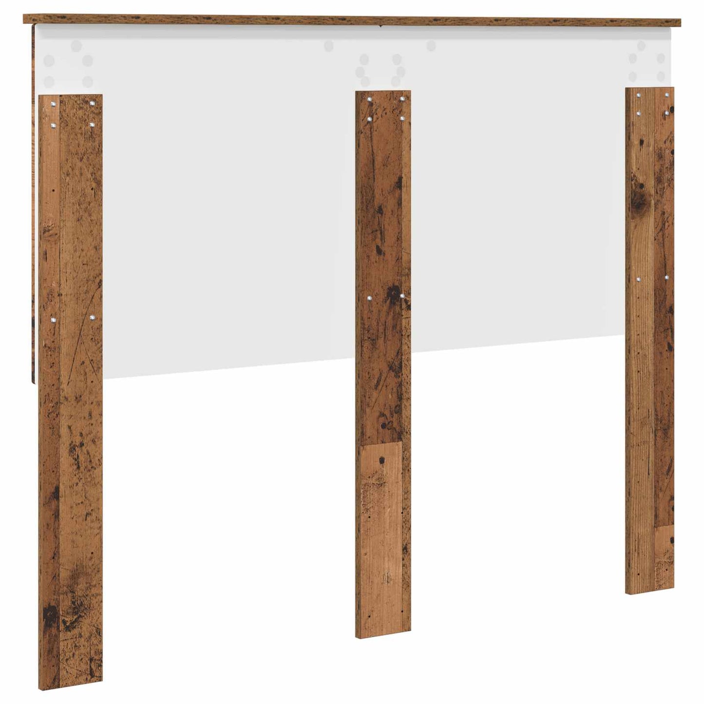 vidaXL Headboard with Headboard Old Wood 135 cm Engineered wood