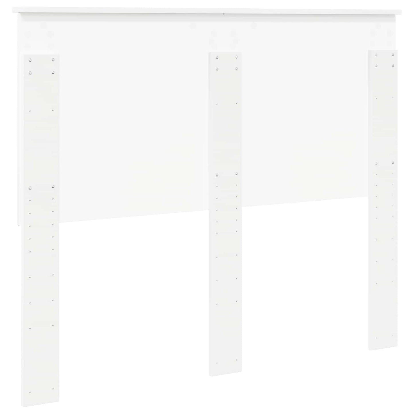 vidaXL Headboard with Headboard White 120 cm Engineered wood