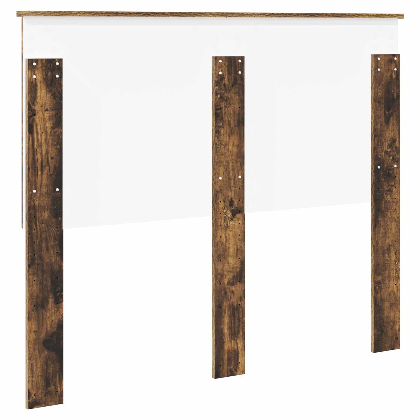 vidaXL Headboard with Headboard Smoked Oak 120 cm Engineered wood