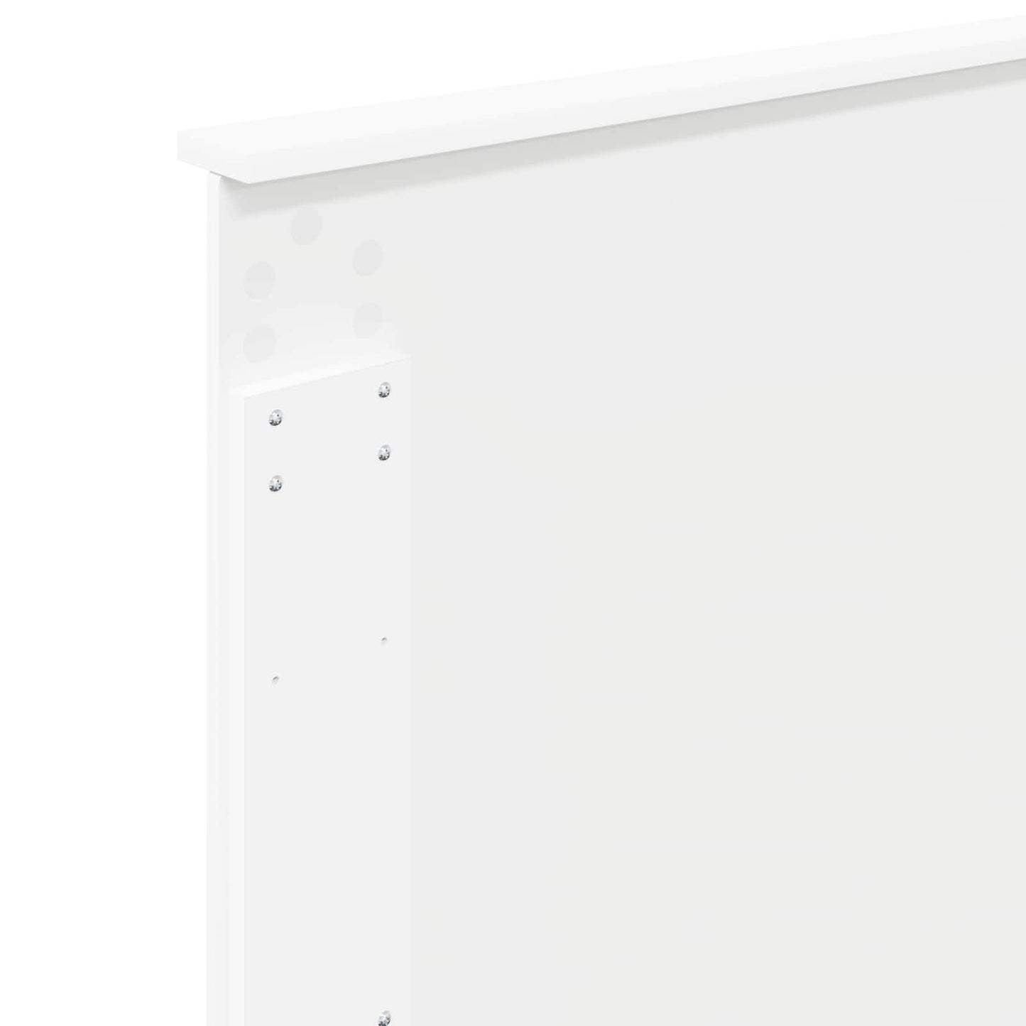 vidaXL Headboard with Headboard White 100 cm Engineered wood