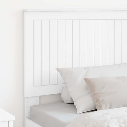vidaXL Headboard with Headboard White 100 cm Engineered wood