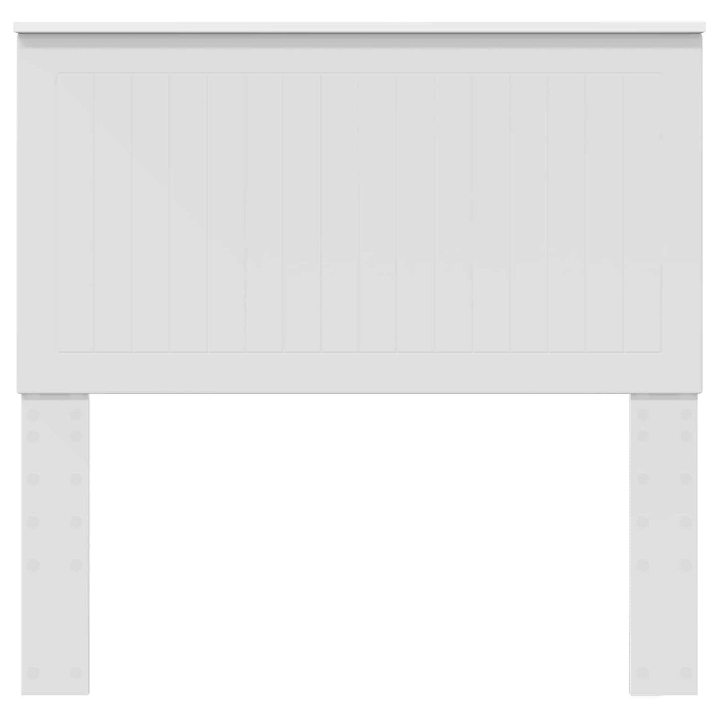 vidaXL Headboard with Headboard White 100 cm Engineered wood