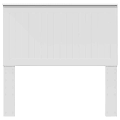 vidaXL Headboard with Headboard White 100 cm Engineered wood