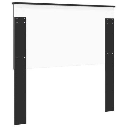 vidaXL Headboard Black Engineered wood
