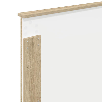 vidaXL Headboard with Headboard Sonoma Oak 100 cm Engineered wood