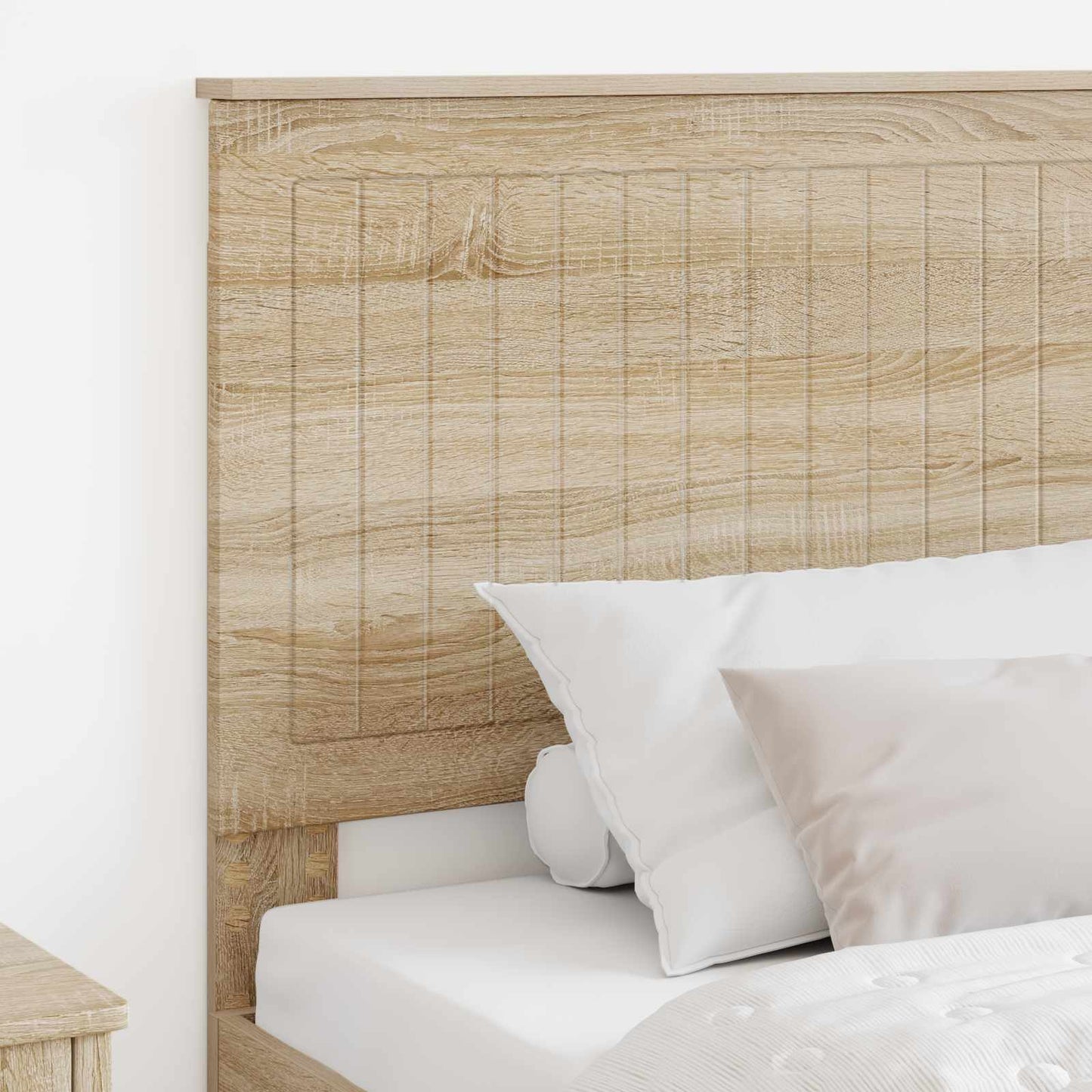vidaXL Headboard with Headboard Sonoma Oak 100 cm Engineered wood