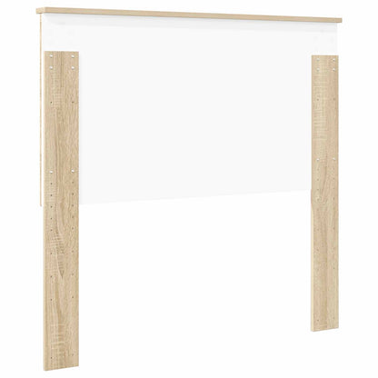 vidaXL Headboard with Headboard Sonoma Oak 100 cm Engineered wood
