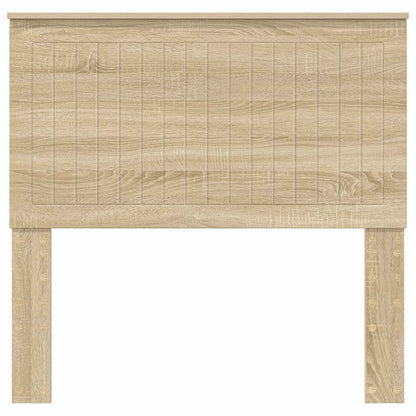 vidaXL Headboard with Headboard Sonoma Oak 100 cm Engineered wood
