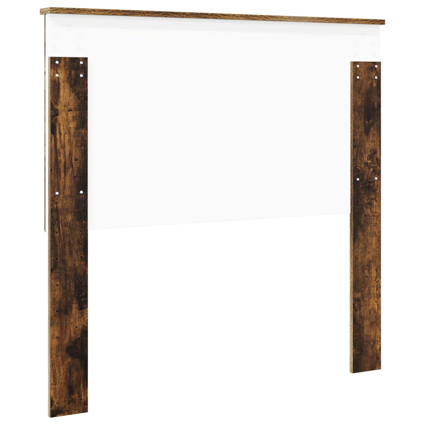 vidaXL Headboard with Headboard Smoked Oak 100 cm Engineered wood
