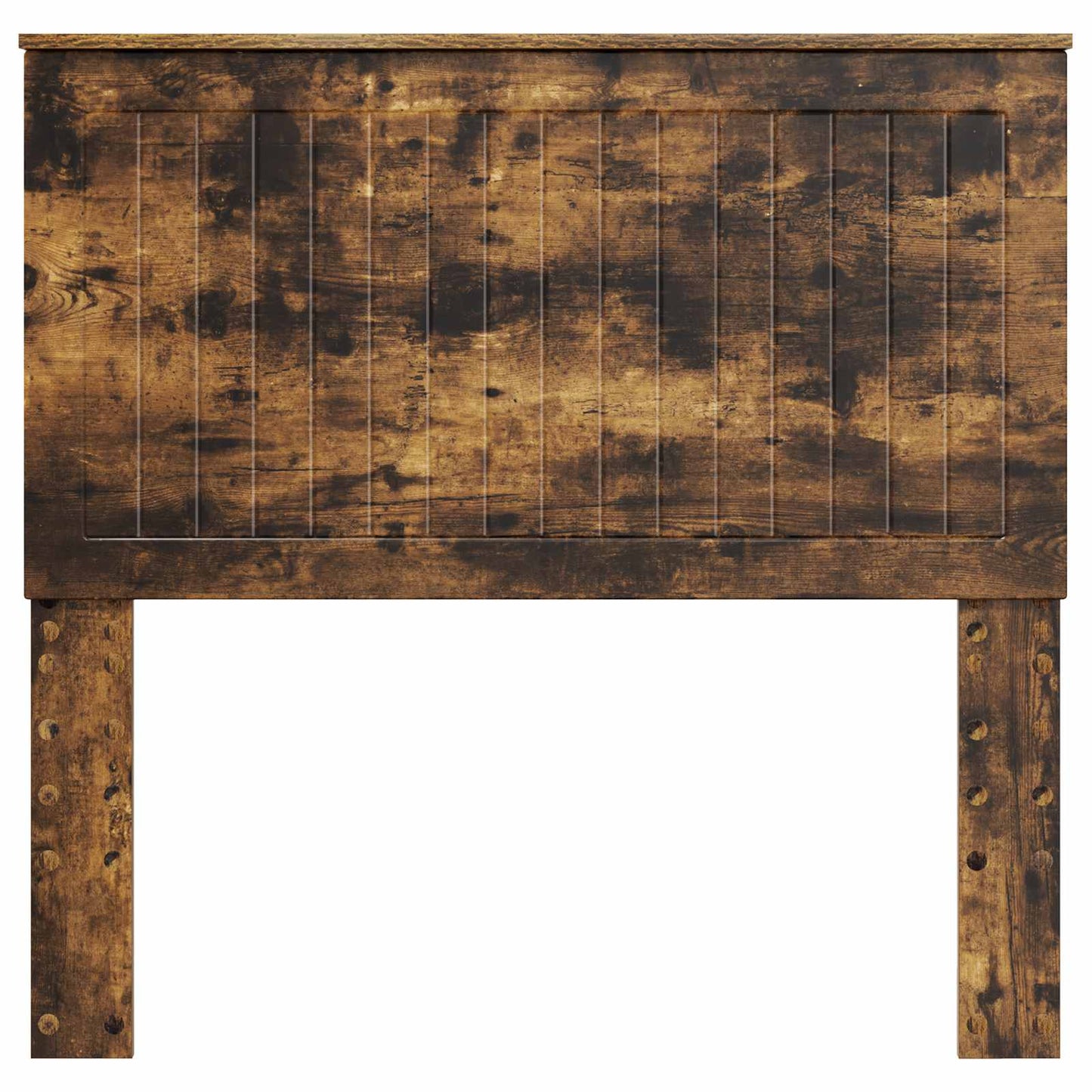 vidaXL Headboard with Headboard Smoked Oak 100 cm Engineered wood
