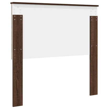 vidaXL Headboard with Headboard Brown Oak 100 cm Engineered wood
