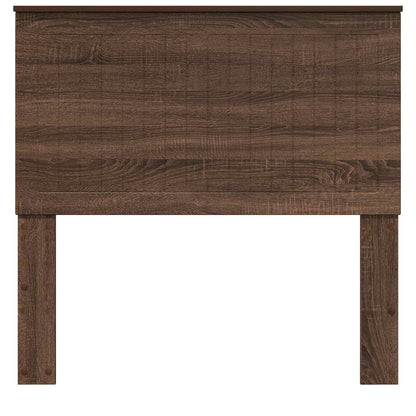 vidaXL Headboard with Headboard Brown Oak 100 cm Engineered wood