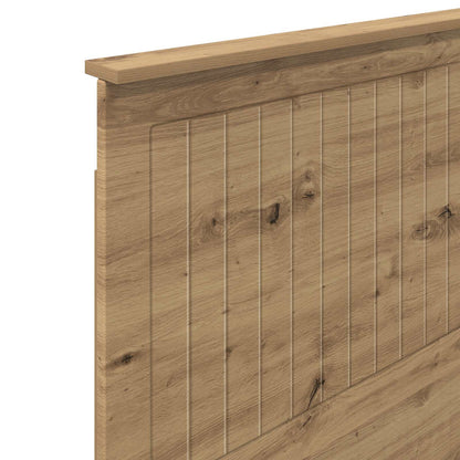 vidaXL Headboard Artisan Oak Engineered wood