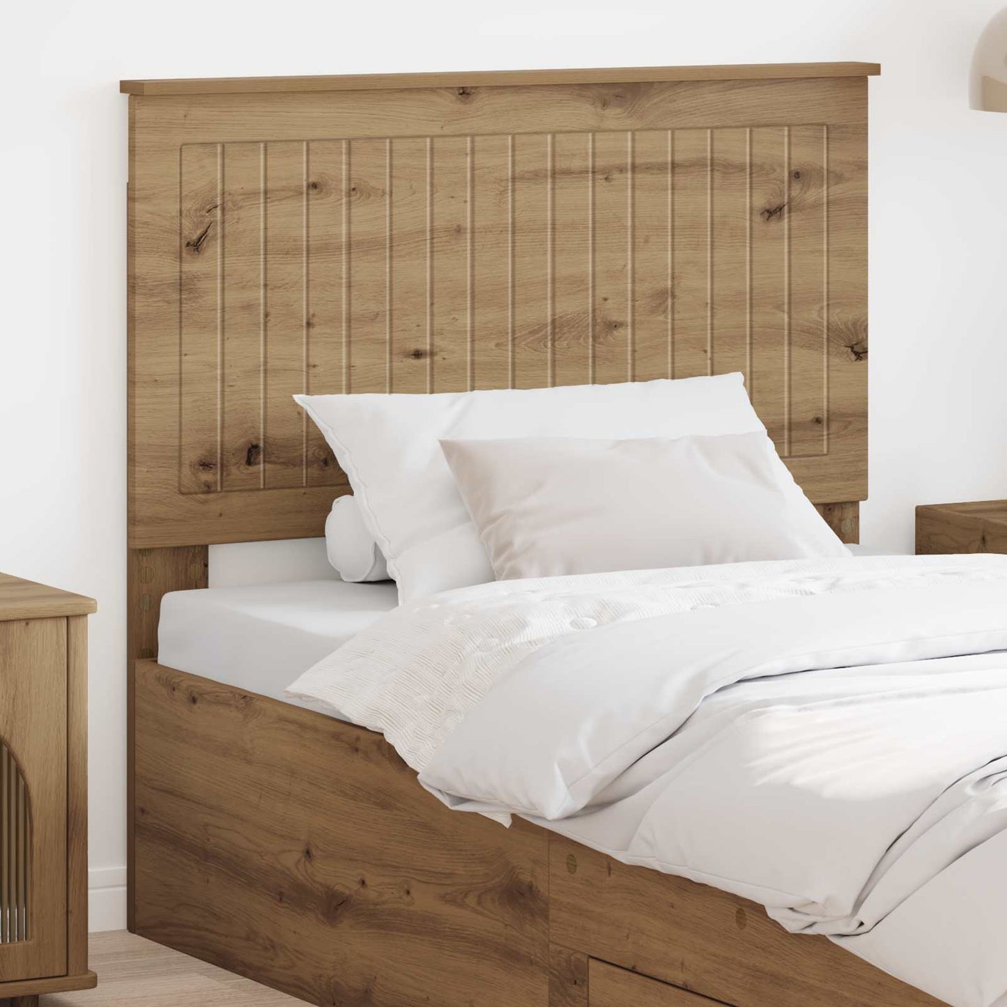 vidaXL Headboard Artisan Oak Engineered wood