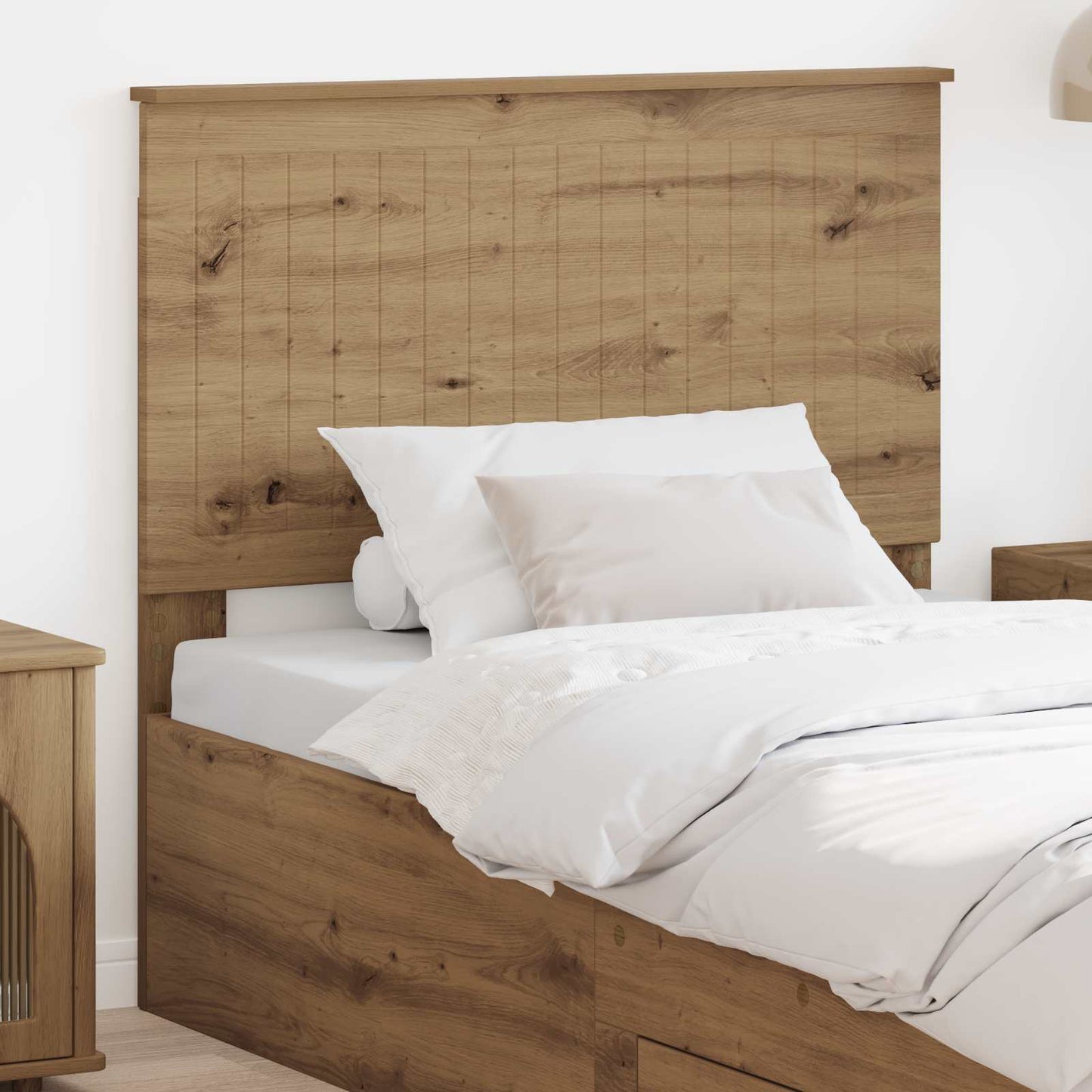 vidaXL Headboard Artisan Oak Engineered wood