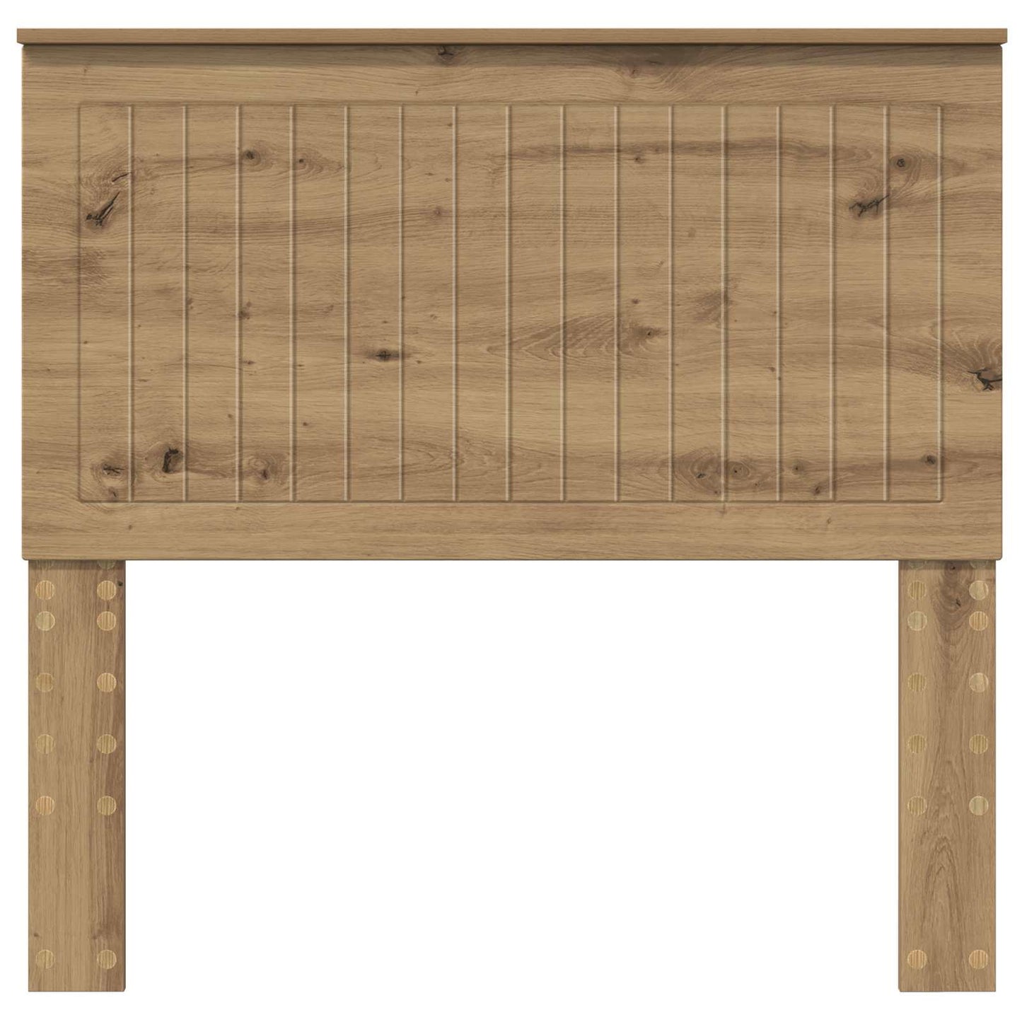 vidaXL Headboard Artisan Oak Engineered wood