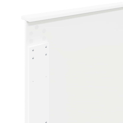 vidaXL Headboard with Headboard White 90 cm Engineered wood