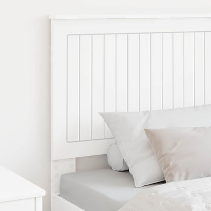 vidaXL Headboard with Headboard White 90 cm Engineered wood