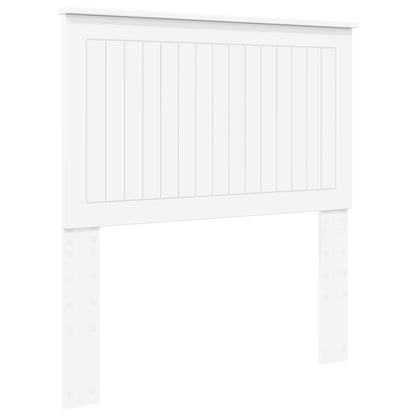 vidaXL Headboard with Headboard White 90 cm Engineered wood