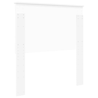 vidaXL Headboard with Headboard White 90 cm Engineered wood