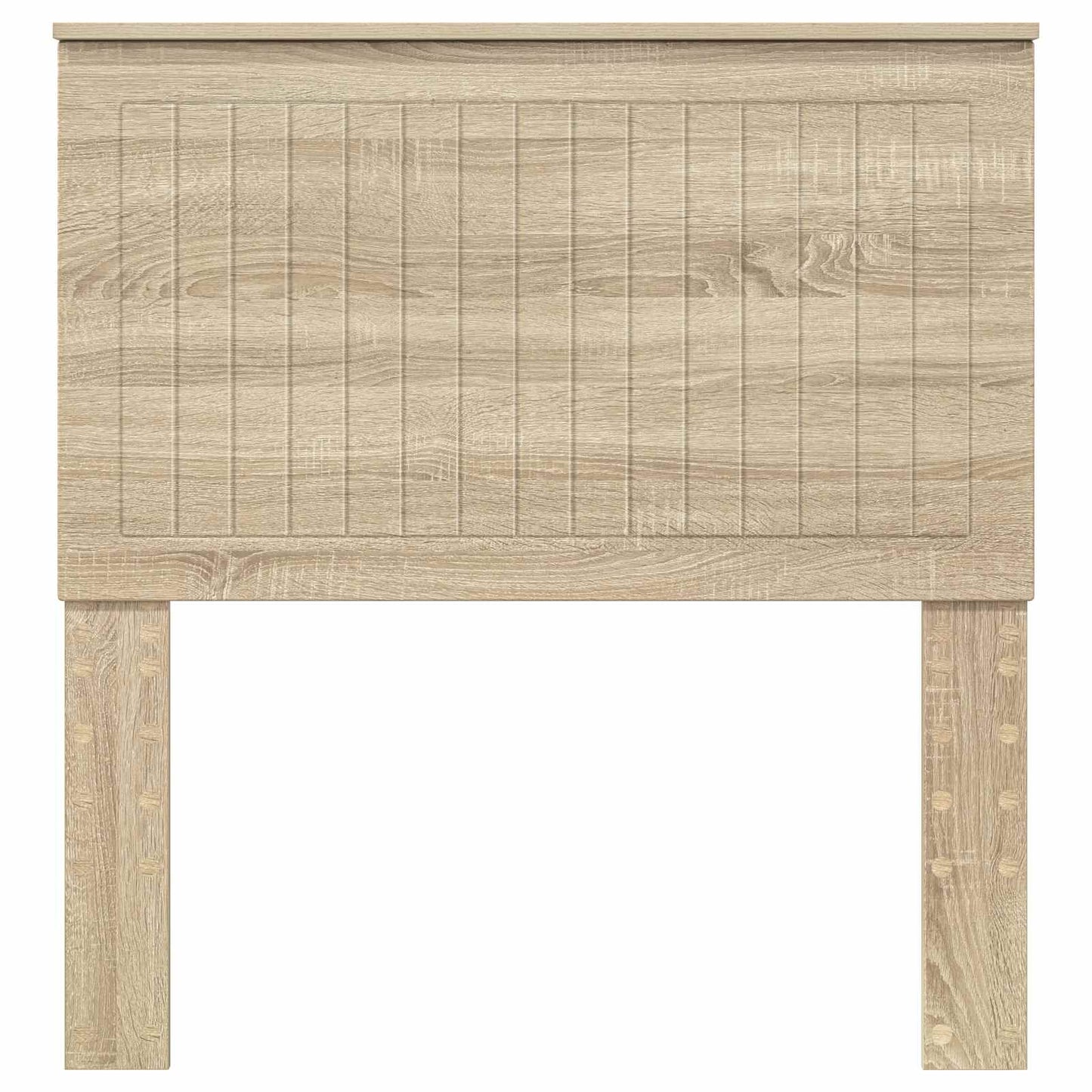 vidaXL Headboard with Headboard Sonoma Oak 90 cm Engineered wood