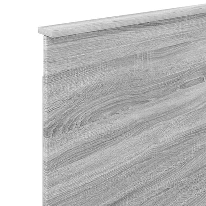 vidaXL Headboard with Headboard Grey Sonoma 90 cm Engineered wood