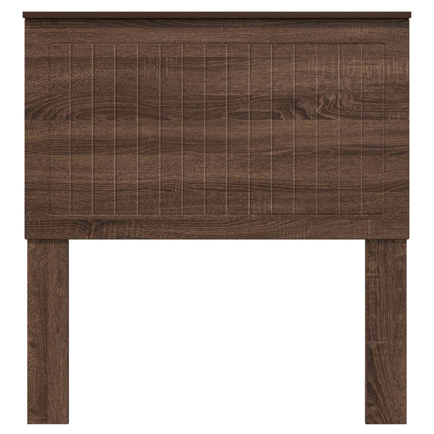 vidaXL Headboard with Headboard Brown Oak 90 cm Engineered wood