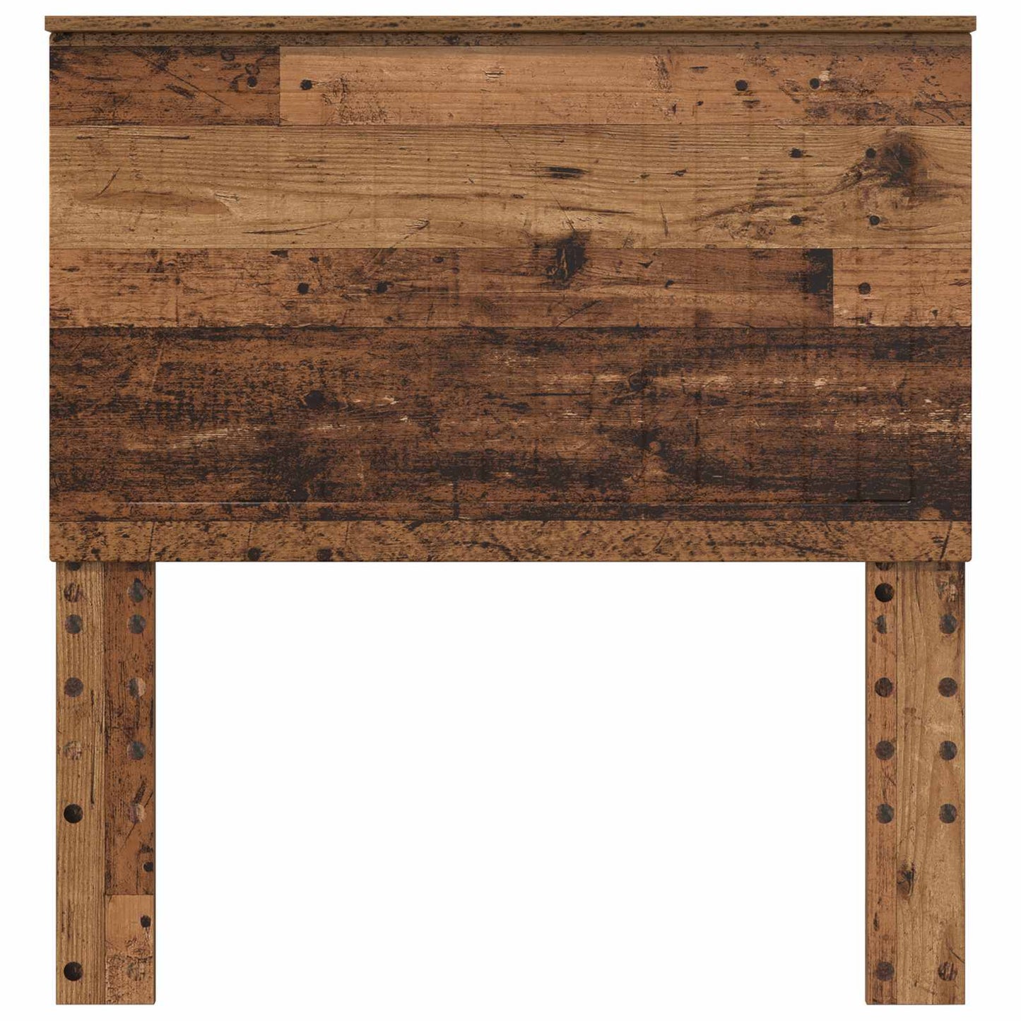 vidaXL Headboard with Headboard Old Wood 90 cm Engineered wood