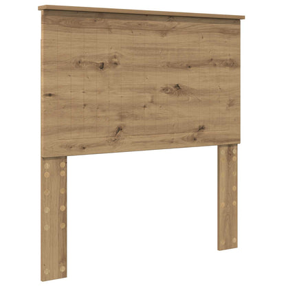 vidaXL Headboard with Headboard Artisan Oak 90 cm Engineered wood