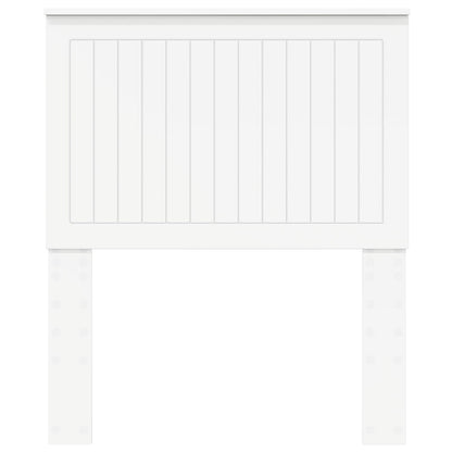 vidaXL Headboard with Headboard White 80 cm Engineered wood