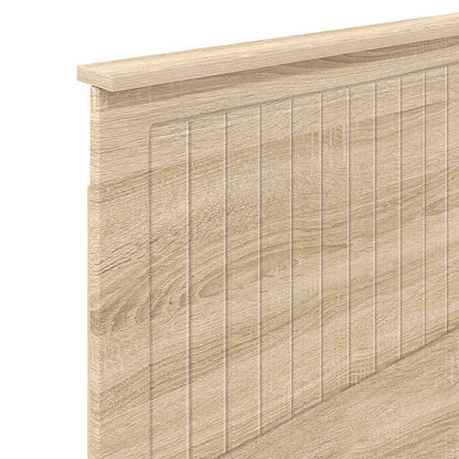 vidaXL Headboard with Headboard Sonoma Oak 80 cm Engineered wood