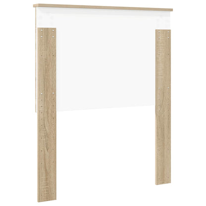 vidaXL Headboard with Headboard Sonoma Oak 80 cm Engineered wood
