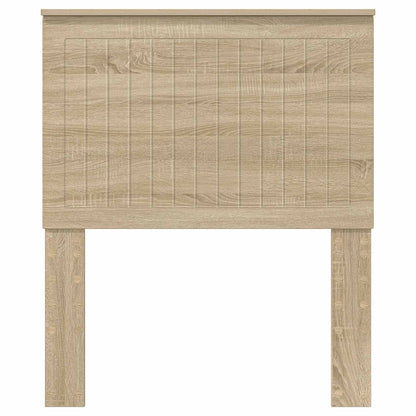 vidaXL Headboard with Headboard Sonoma Oak 80 cm Engineered wood