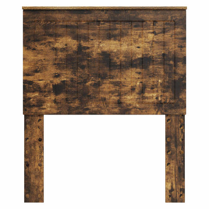 vidaXL Headboard with Headboard Smoked Oak 80 cm Engineered wood