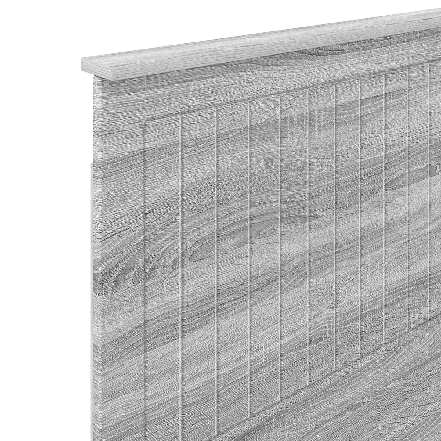 vidaXL Headboard with Headboard Grey Sonoma 80 cm Engineered wood