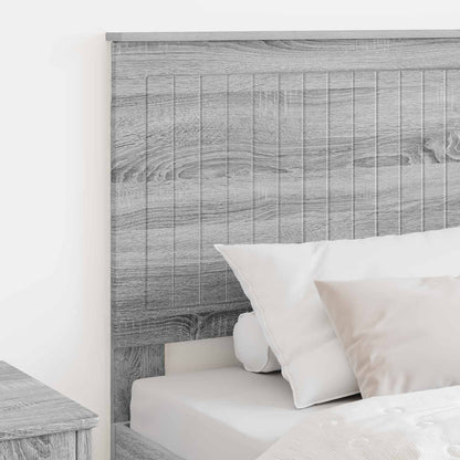vidaXL Headboard with Headboard Grey Sonoma 80 cm Engineered wood