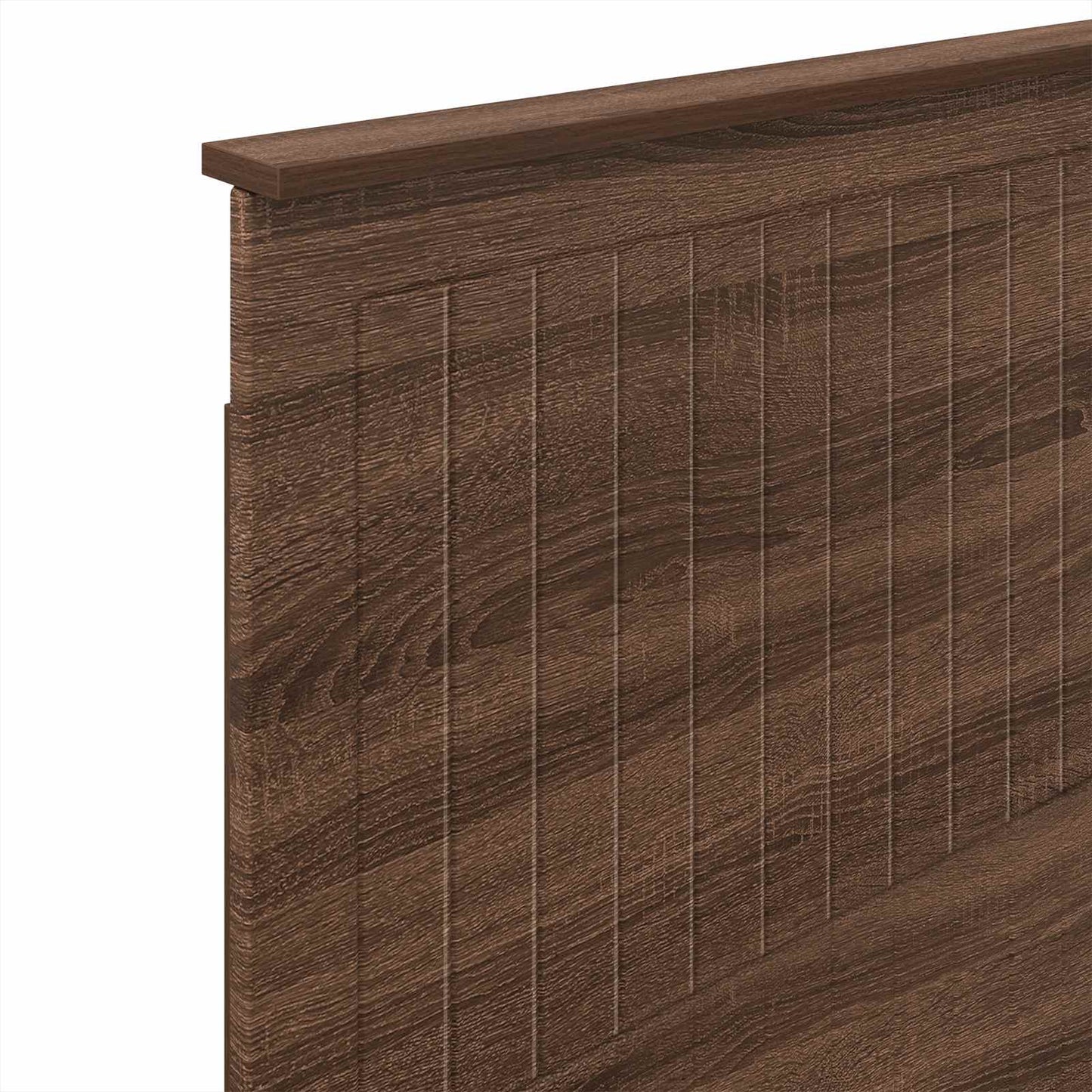 vidaXL Headboard with Headboard Brown Oak 80 cm Engineered wood