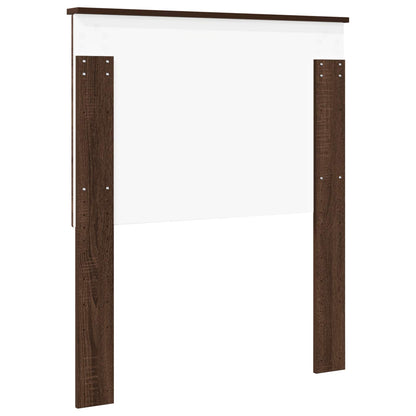 vidaXL Headboard with Headboard Brown Oak 80 cm Engineered wood