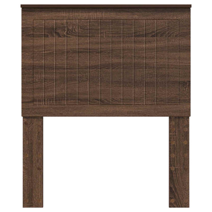 vidaXL Headboard with Headboard Brown Oak 80 cm Engineered wood