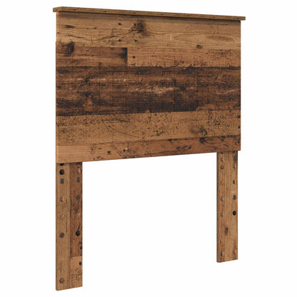 vidaXL Headboard with Headboard Old Wood 80 cm Engineered wood