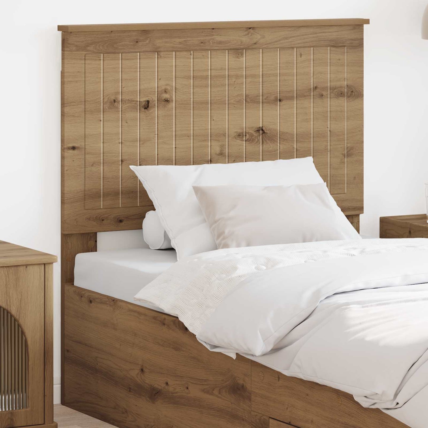 vidaXL Headboard Artisan Oak Engineered wood