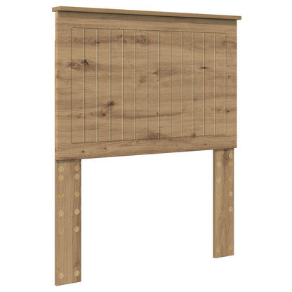 vidaXL Headboard Artisan Oak Engineered wood