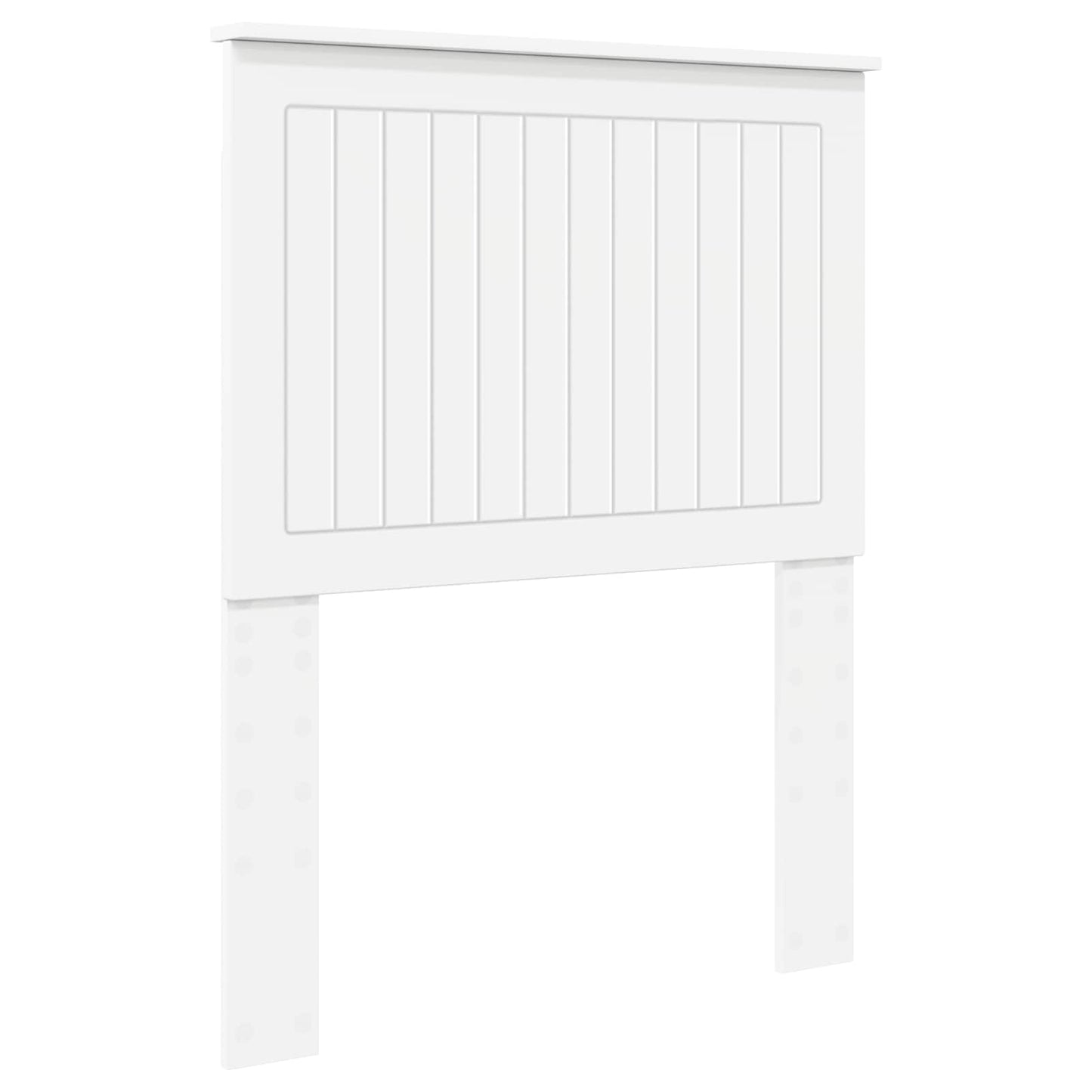 vidaXL Headboard with Headboard White 75 cm Engineered wood